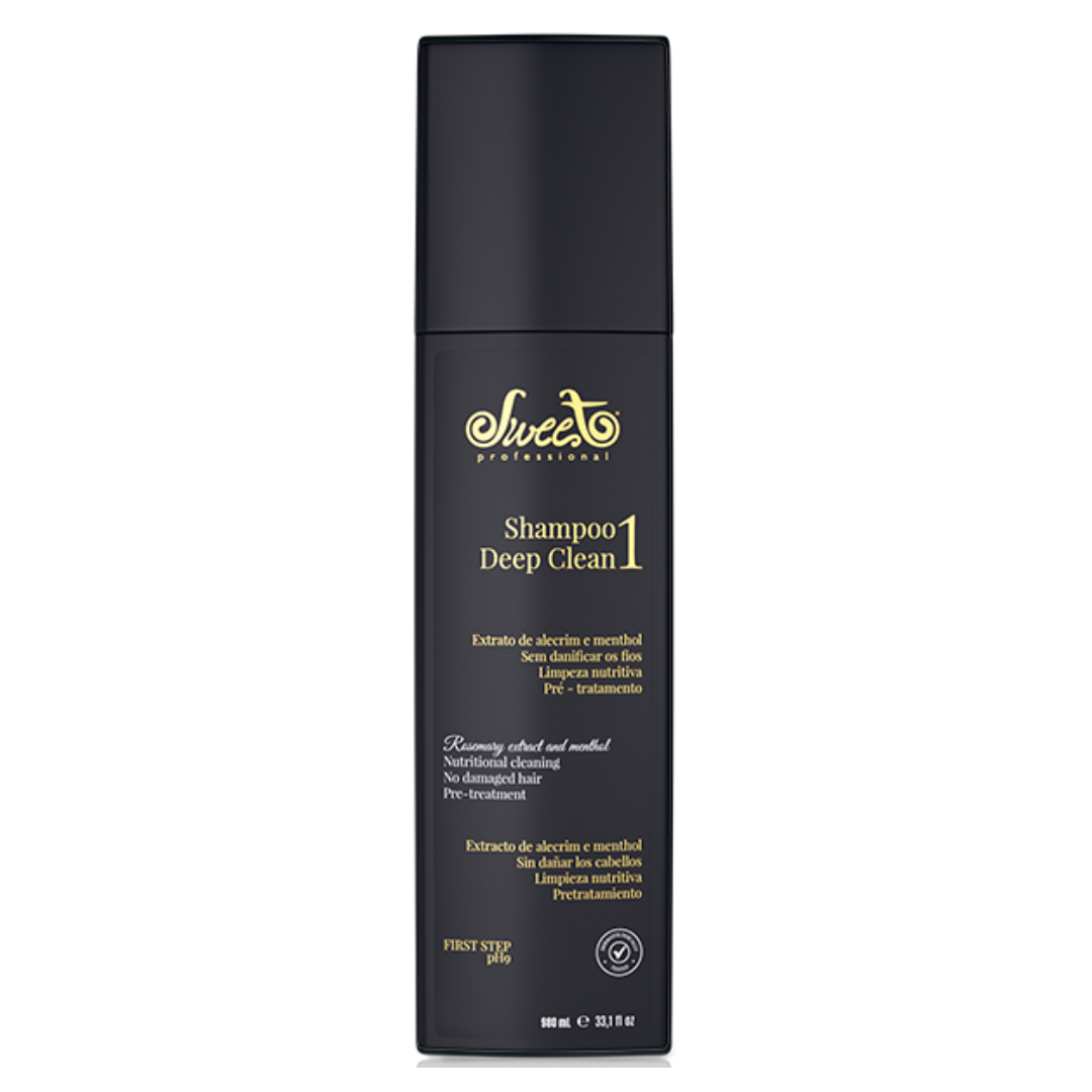 Deep Clean Shampoo Step 1 980 Ml - Sweet Professional