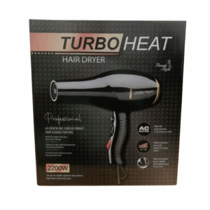 Secador Turbo Heat Hair Dryer 2200w. - Beauty Style