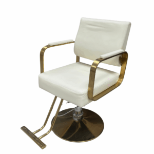 Sillas Para Salon Blanca Con Dorado. - Voalá