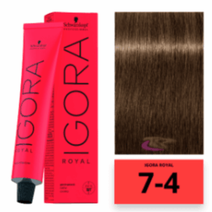 7/4 Tinte En Crema Hair Royal 60 G Rubio Cobrizo - Hair Royal