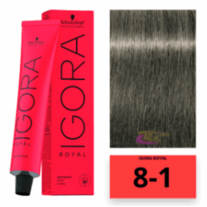 8/1 Tinte En Crema Hair Royal 60 G Rubio Claro Ceniza Profundo - Hair Royal