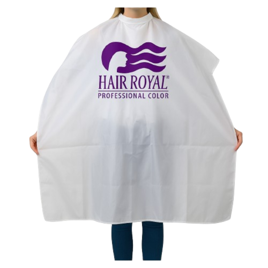 Capa Blanca Para Corte Hair Royal - Beauty Style