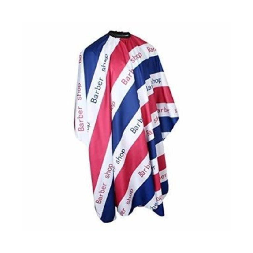 Capa De Barberia Estampada Colores - Beauty Style