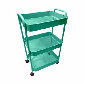 Carrito Auxiliar De Estetica Azul - Beauty Style