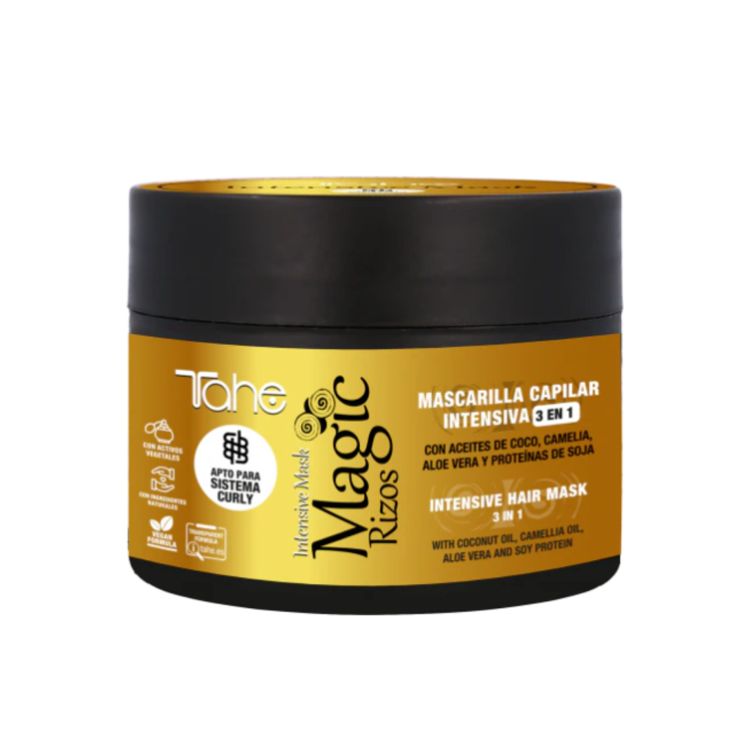 Curly Magic Rizos Mascarilla Intensiva 3 En 1 300 Ml - Tahe