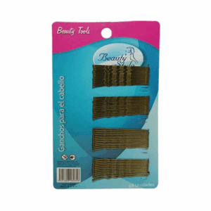 Gancho Para Cabello Dorado * 48 Unidades Peq. - Beauty Style