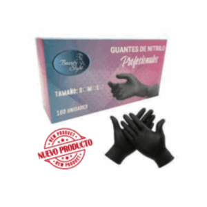 Guantes Para Tinte Negros M X 100 - Beauty style