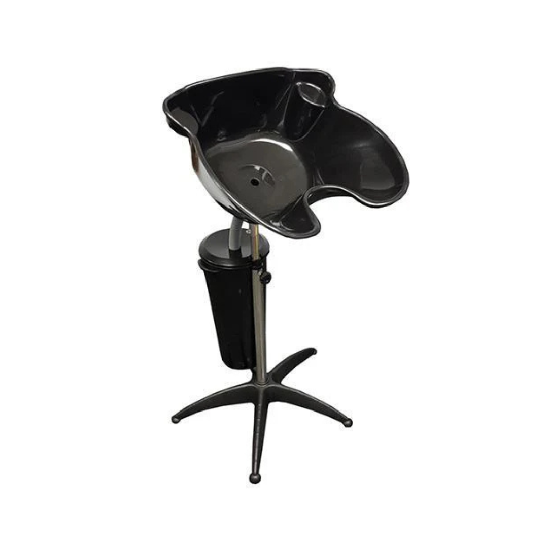 Lavacebzas Portatil Negro Con Deposito - Beauty Style