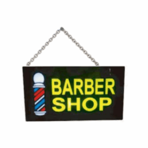 Letrero Led Luminoso Barber Shop 43.5 X 23 C - Beauty Style
