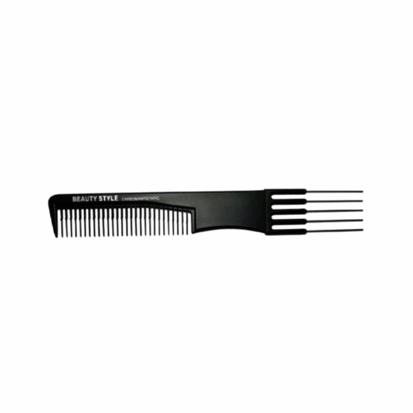 Peine Carbon Puntas Metalicas - Beauty Style