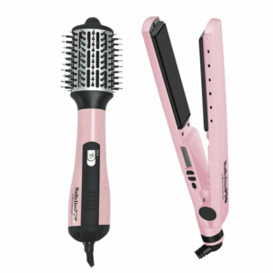 Pre Pack Plancha Ionica Mas Cepillo 2.5" Edicion Pink And Black Babyliss - Babyliss PRO