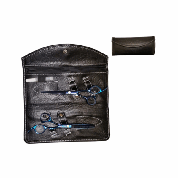 Set 2 Tijeras Profesional 5.5" C/Estuche - Beauty Style
