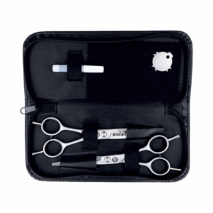 Set 2 Tijeras Profesional 6" C/Estuche - Beauty Style