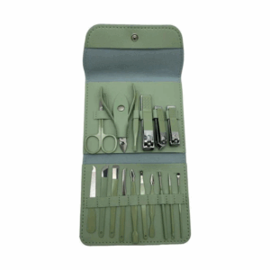 Set De Manicura Estuche Metalico 16 Pzas - Beauty Style