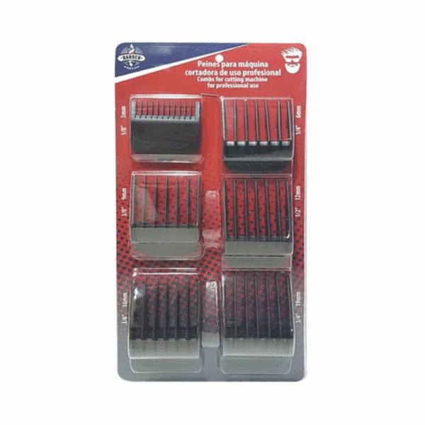 Set De Peine Metal X 6 Pzas - beauty style