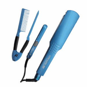 Set Super Matrix Pro Plancha 1 3/4" Con Mini Plancha Y Cepillo Plancha - Beauty Style