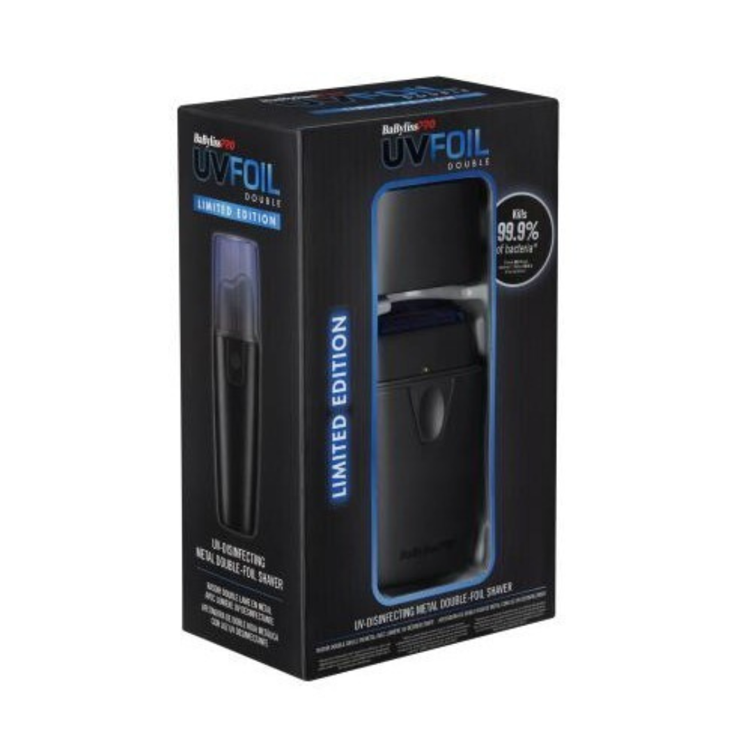 Shaver Uv Single Foil, Edicion Limitada Color Negro Barberology - Barberology