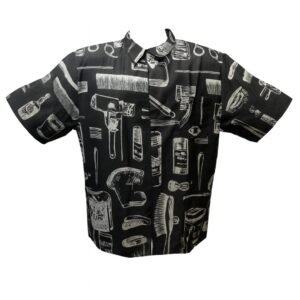 Camisa De Barbero Talla L - Beauty Style