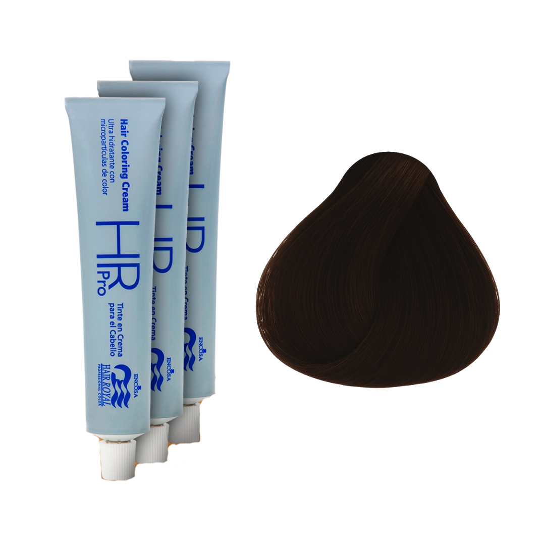 6/41 Tinte En Crema Hair Royal 60 G Rubio Osc. Cobrizo Cenizo - Hair Royal