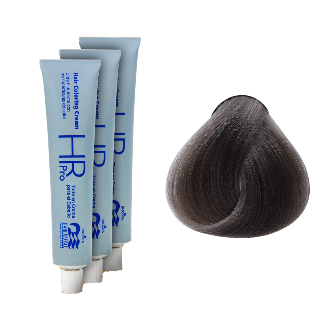 Gris Plata Tinte En Crema Hair Royal 60 G Especial - Hair Royal